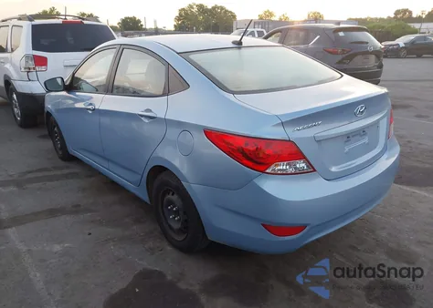 2012 Hyundai Accent Gls z USA, uszkodzony, nr VIN KMHCT4AE1CU201372